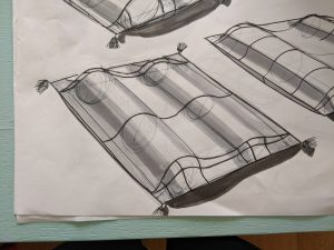 Final design sketches
